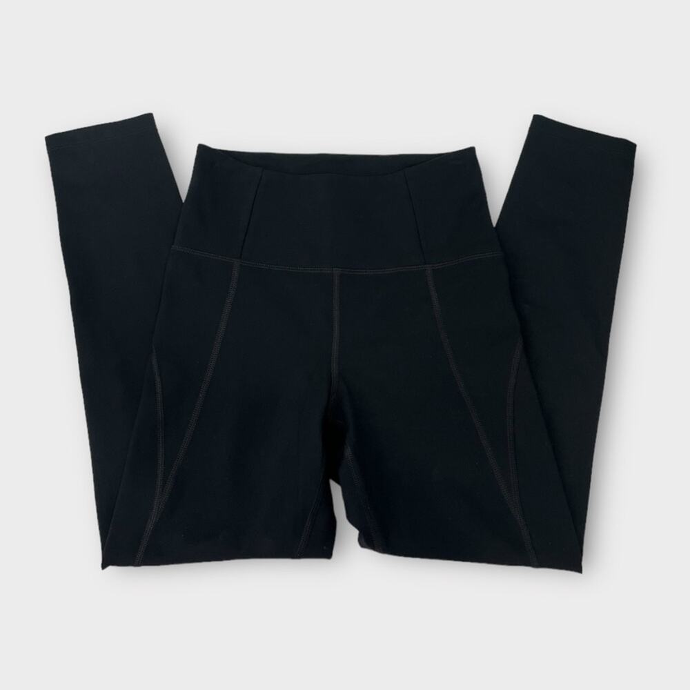 Girlfriend Collective Black Cropped Leggings XS